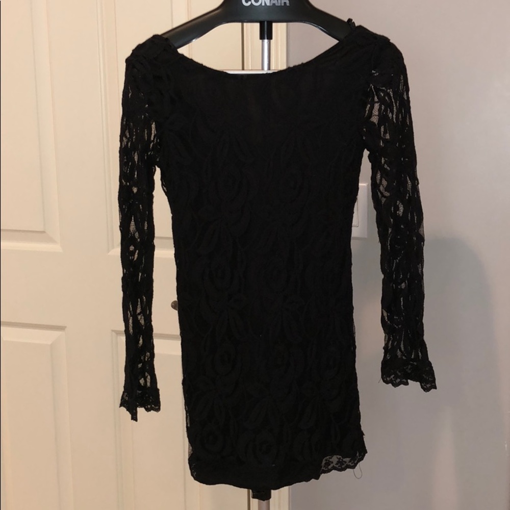 Black Rose Dress